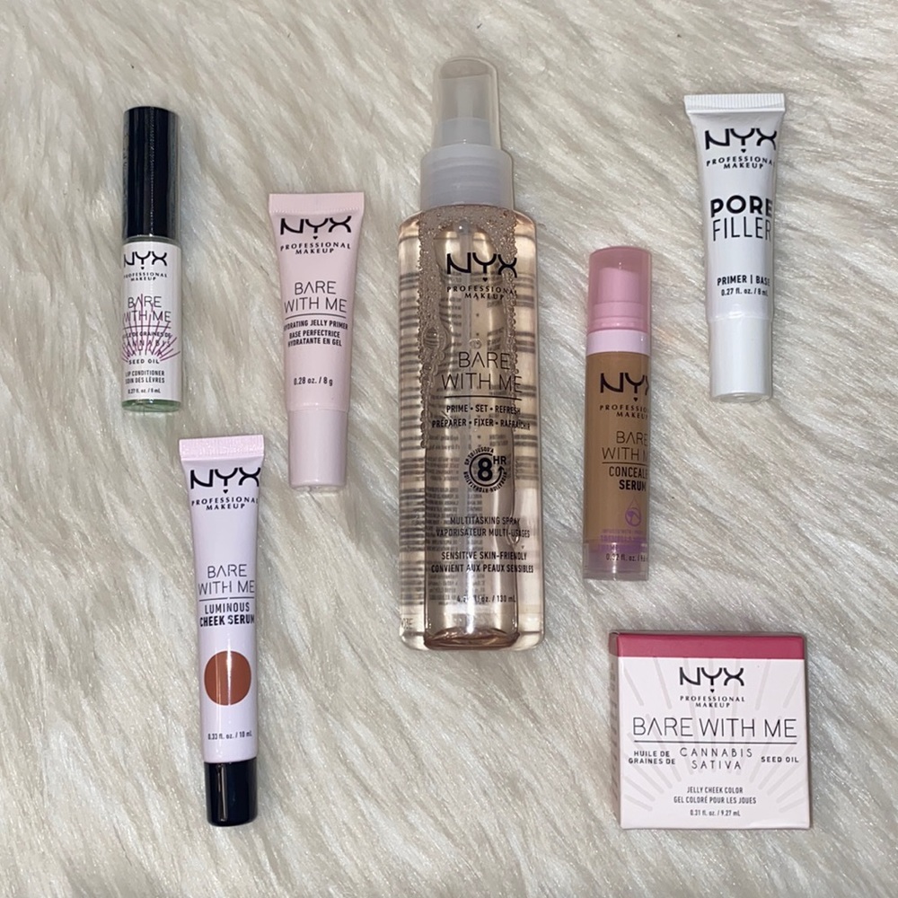NYX BARE WITH ME! 7pc BuNdLe